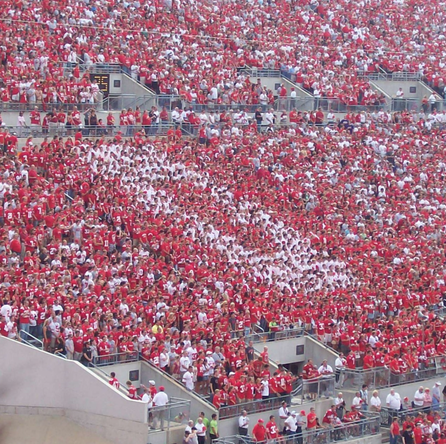 Ohio State game day fans