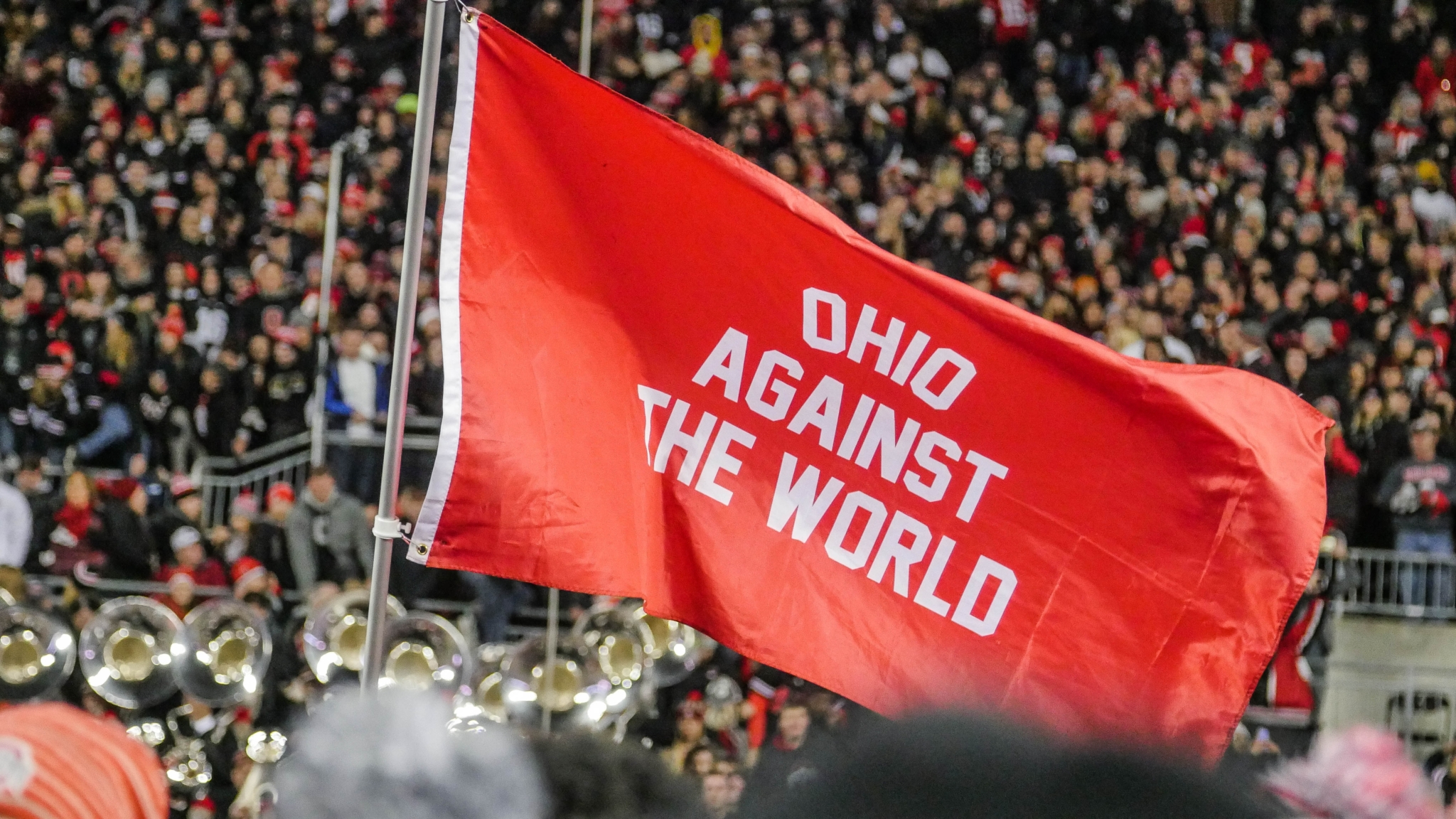 ohio stadium flag columbus