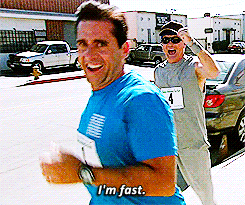 turkey trot thanksgiving the office gif