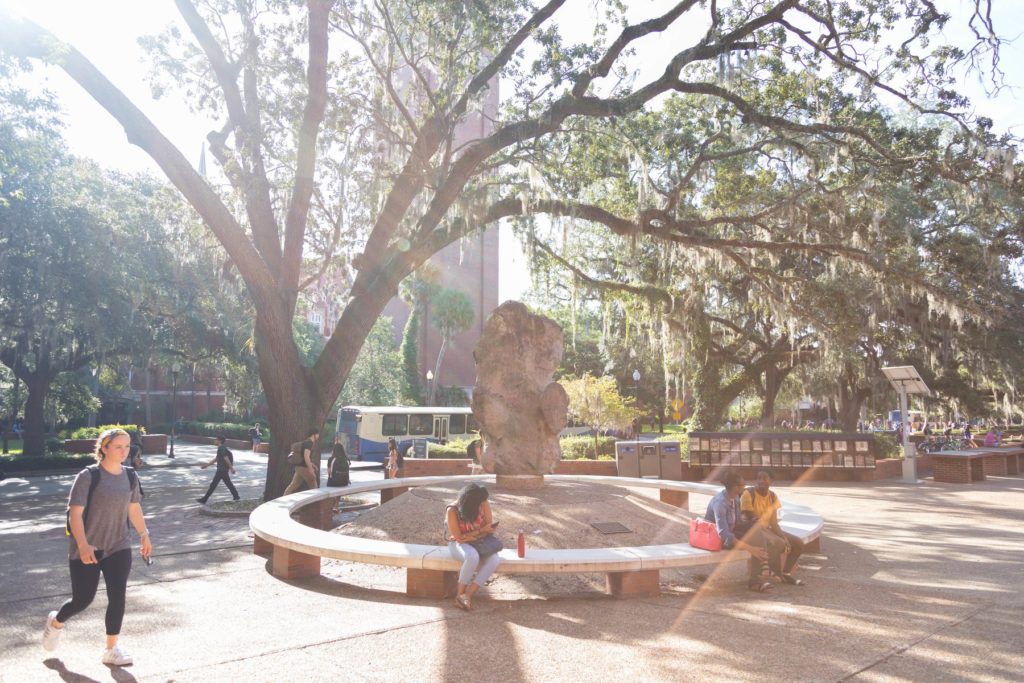 University of Florida quirks Mr. Potato Statue