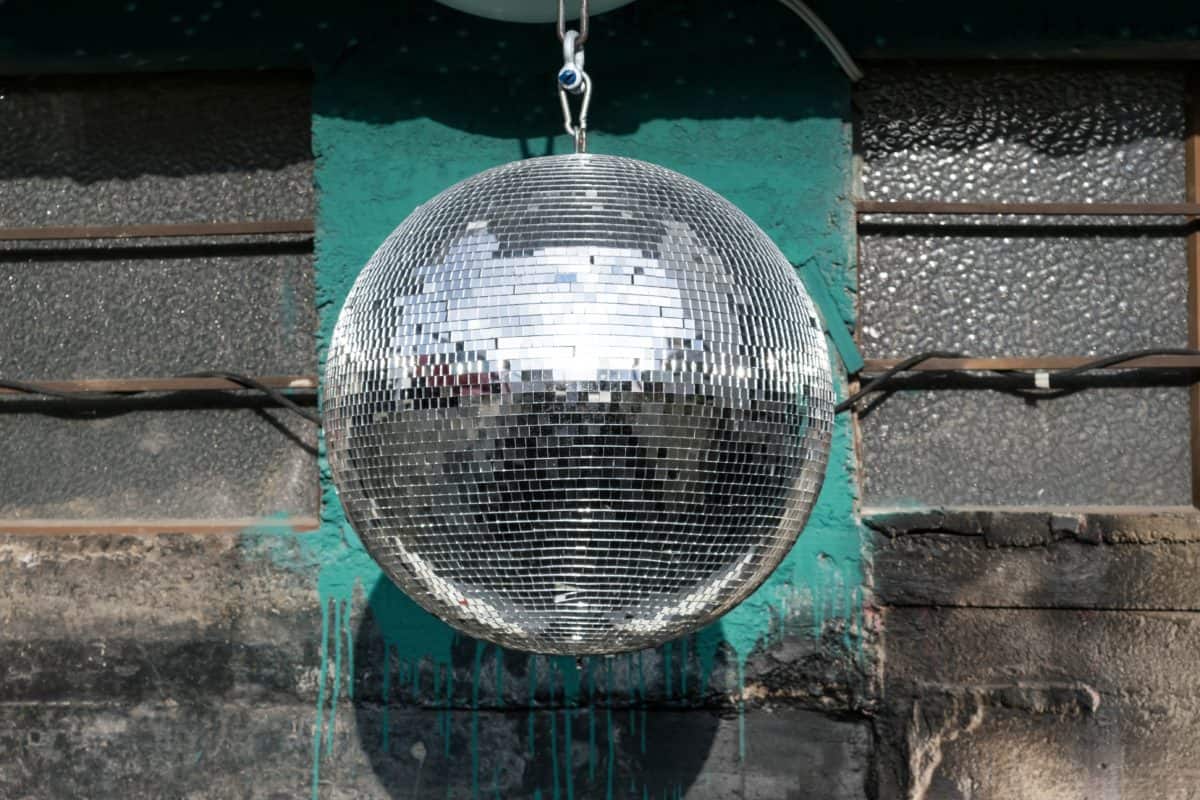 disco ball new year's eve party