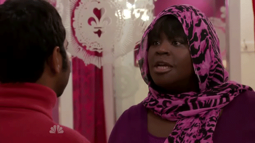 treat yoself parks and recreation how to save money gif