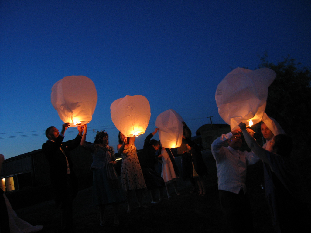 lanterns new year's eve party