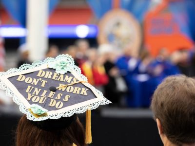 uf graduation female alumn