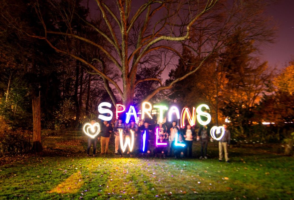 spartans will glow sign