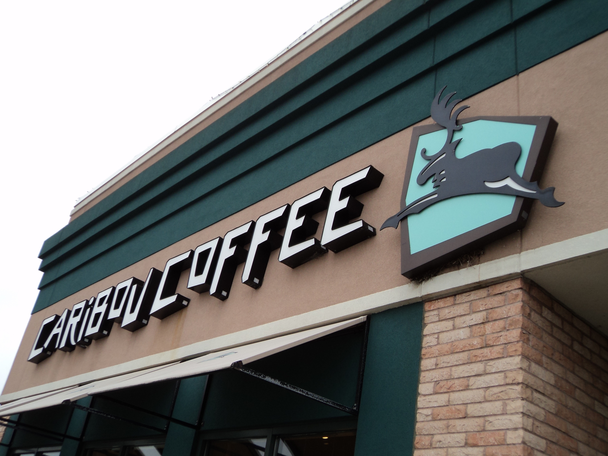 Caribou Coffee sign