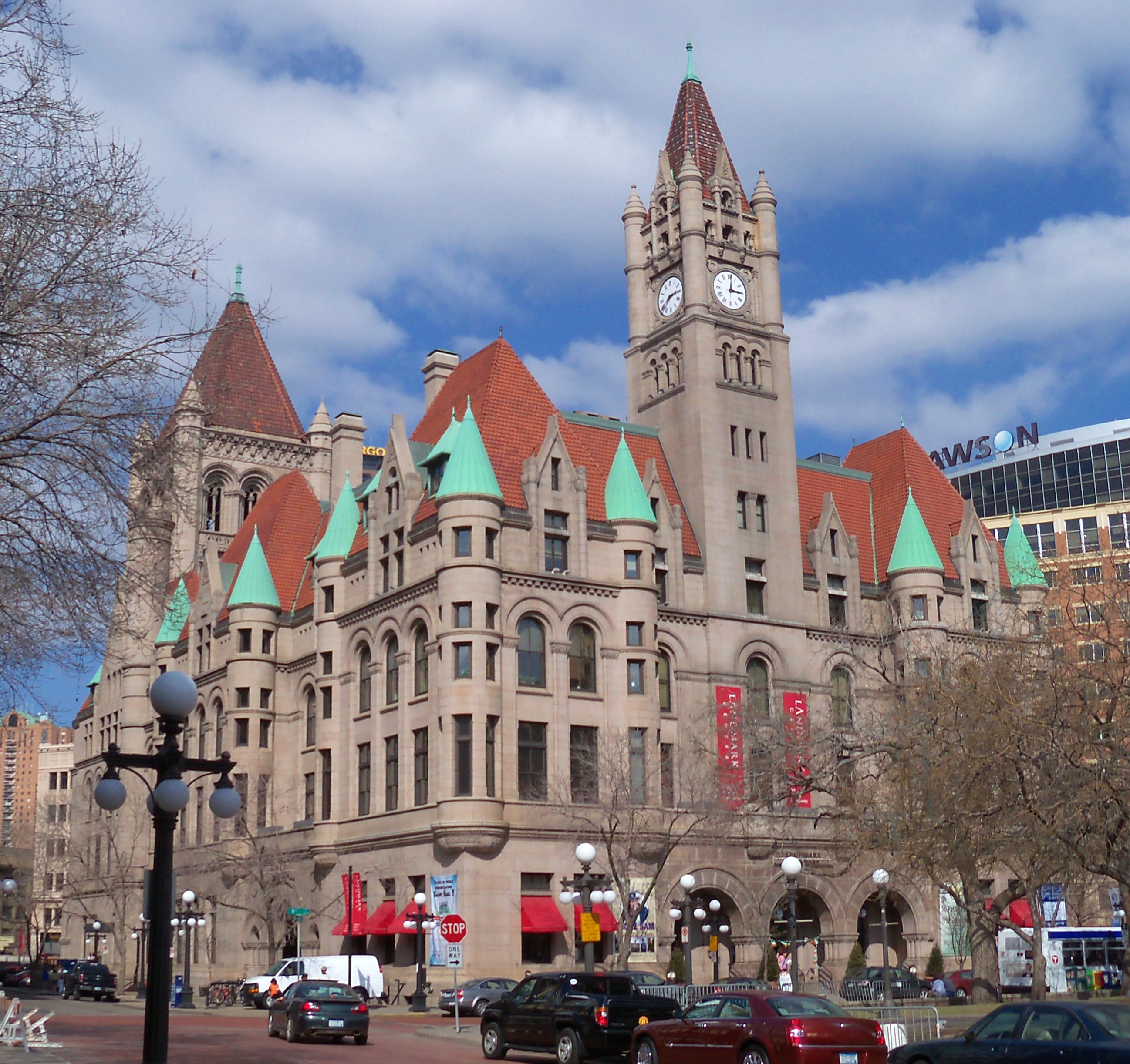 Landmark Center in Rice Park