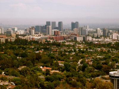 UCLA skyline