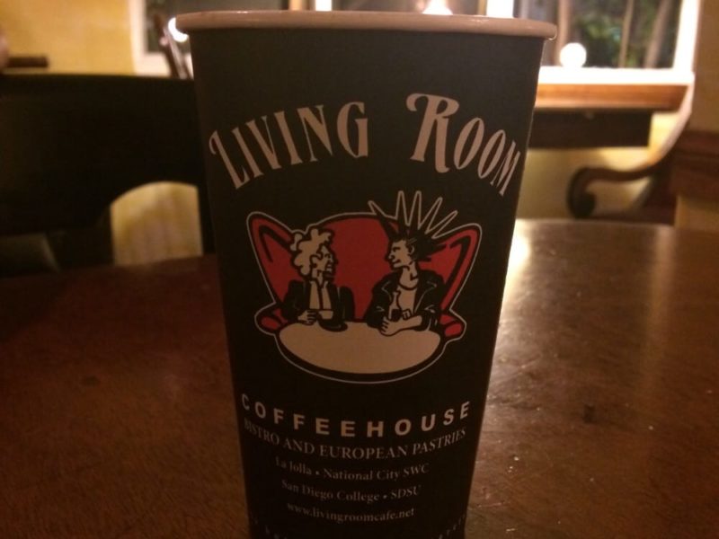the living room coffee cup san diego state chill spot
