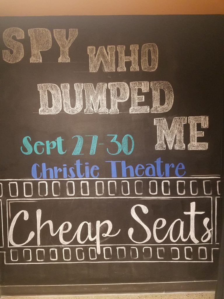 spy who dumped me theatre ad