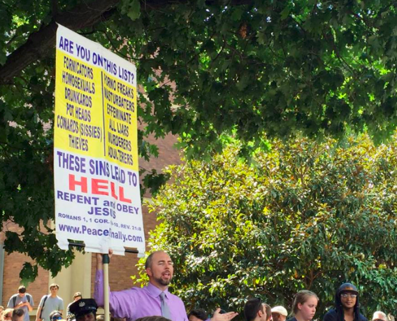 signs you go to temple university protest signs 