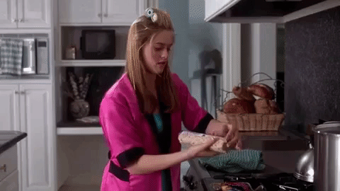 clueless cooking gif