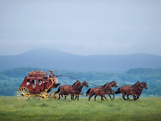 Wells Fargo stagecoach