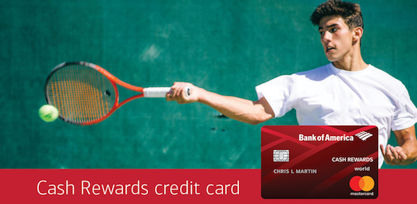 Bank of America Cash Rewards credit card