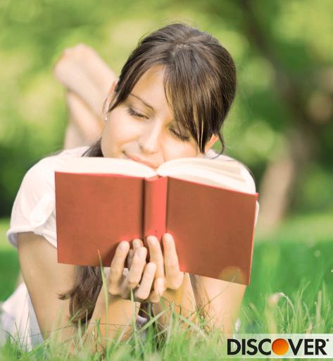 girl studying discover best credit card benefits