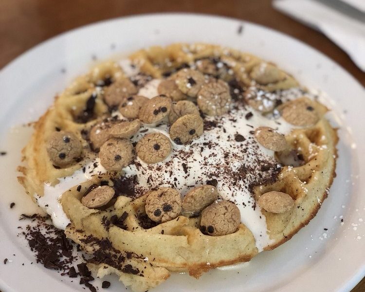 yummy waffle things to do in cleveland