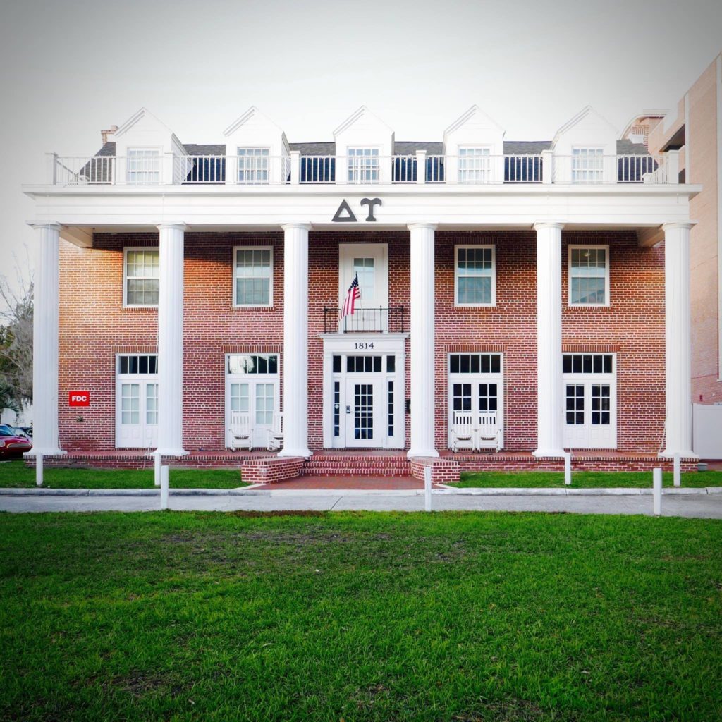 university of florida tailgating frat house