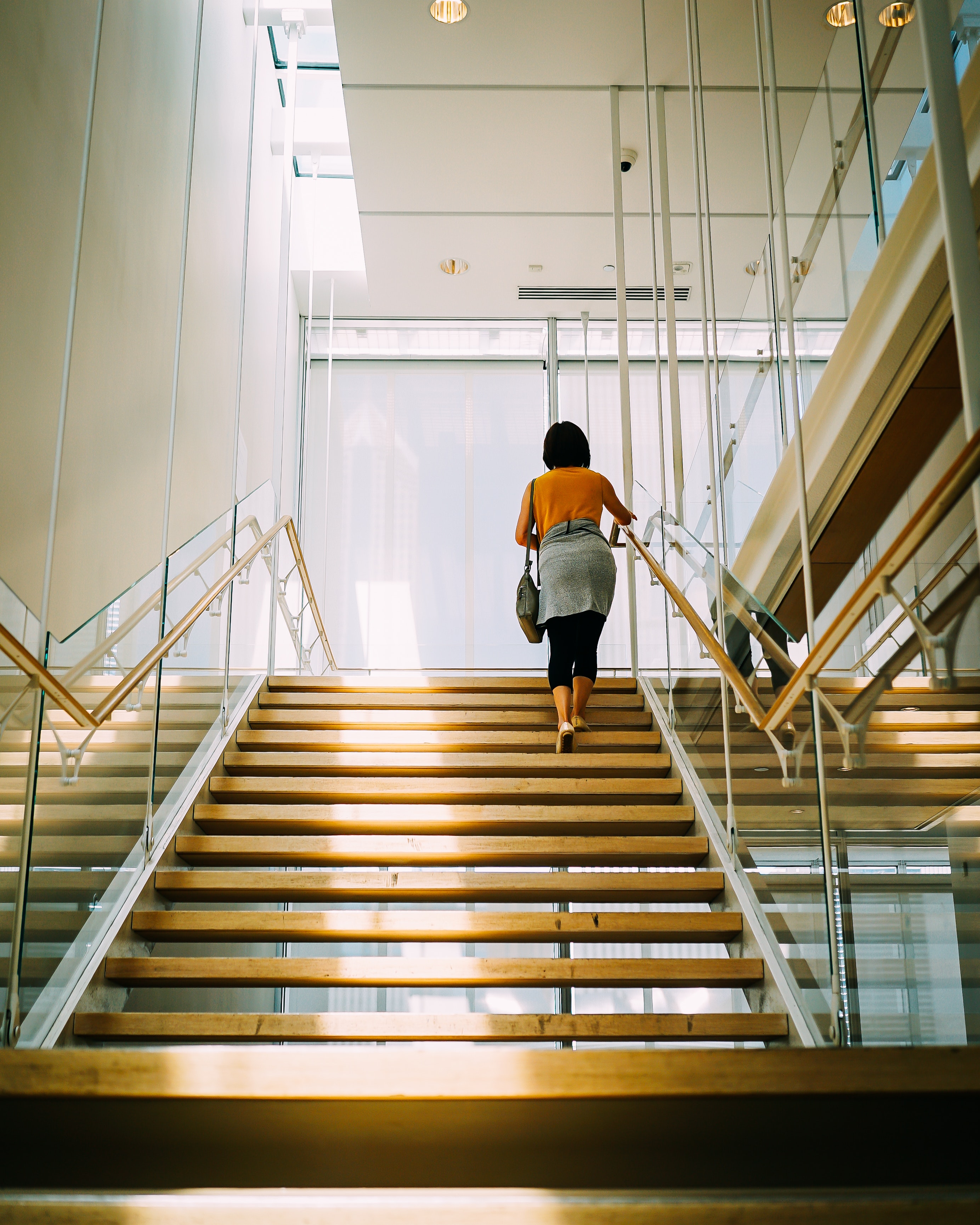 take the stairs