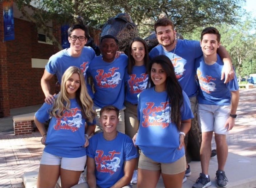 uf game day traditions matching t shirts