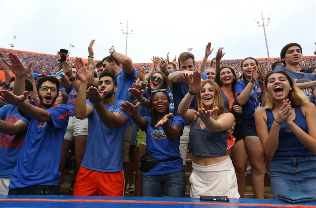 fans uf game day traditions