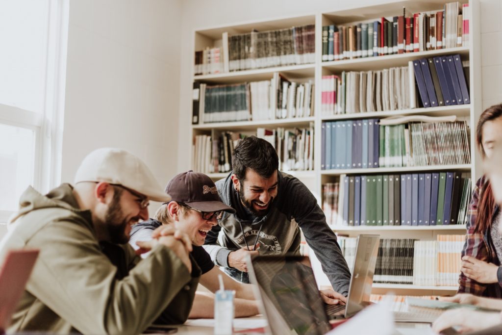 how to study group talking on computers