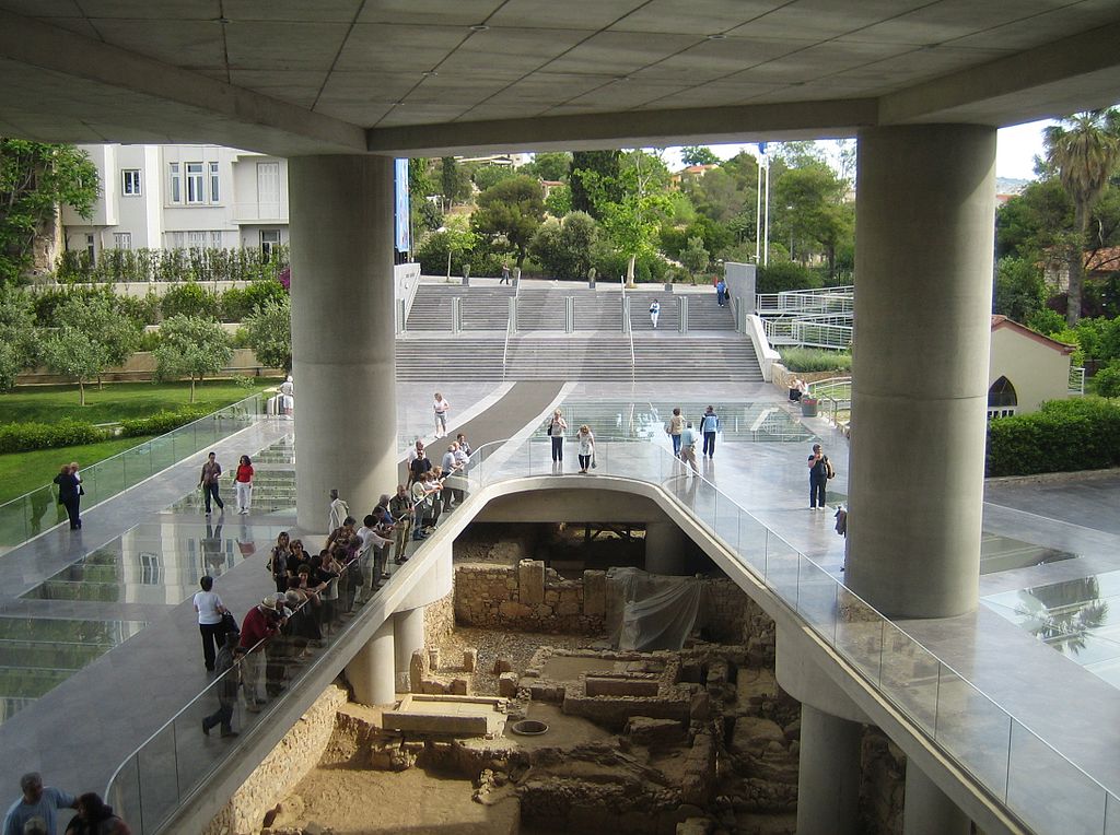 Acropolis museum in Athens