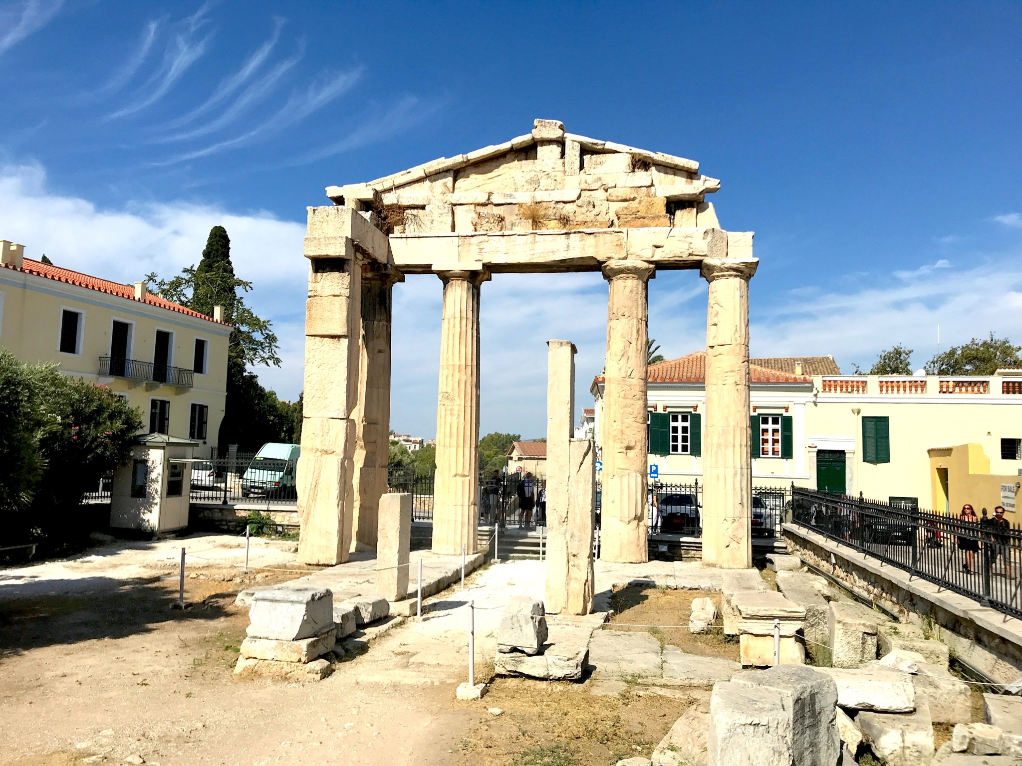 roman agora athens bike tour