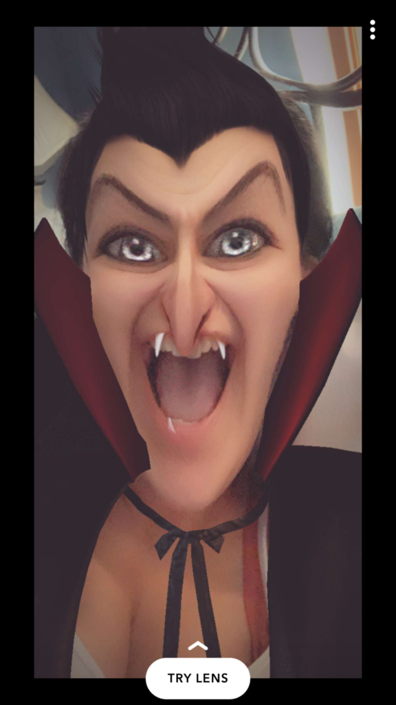 vampire-snap-filter