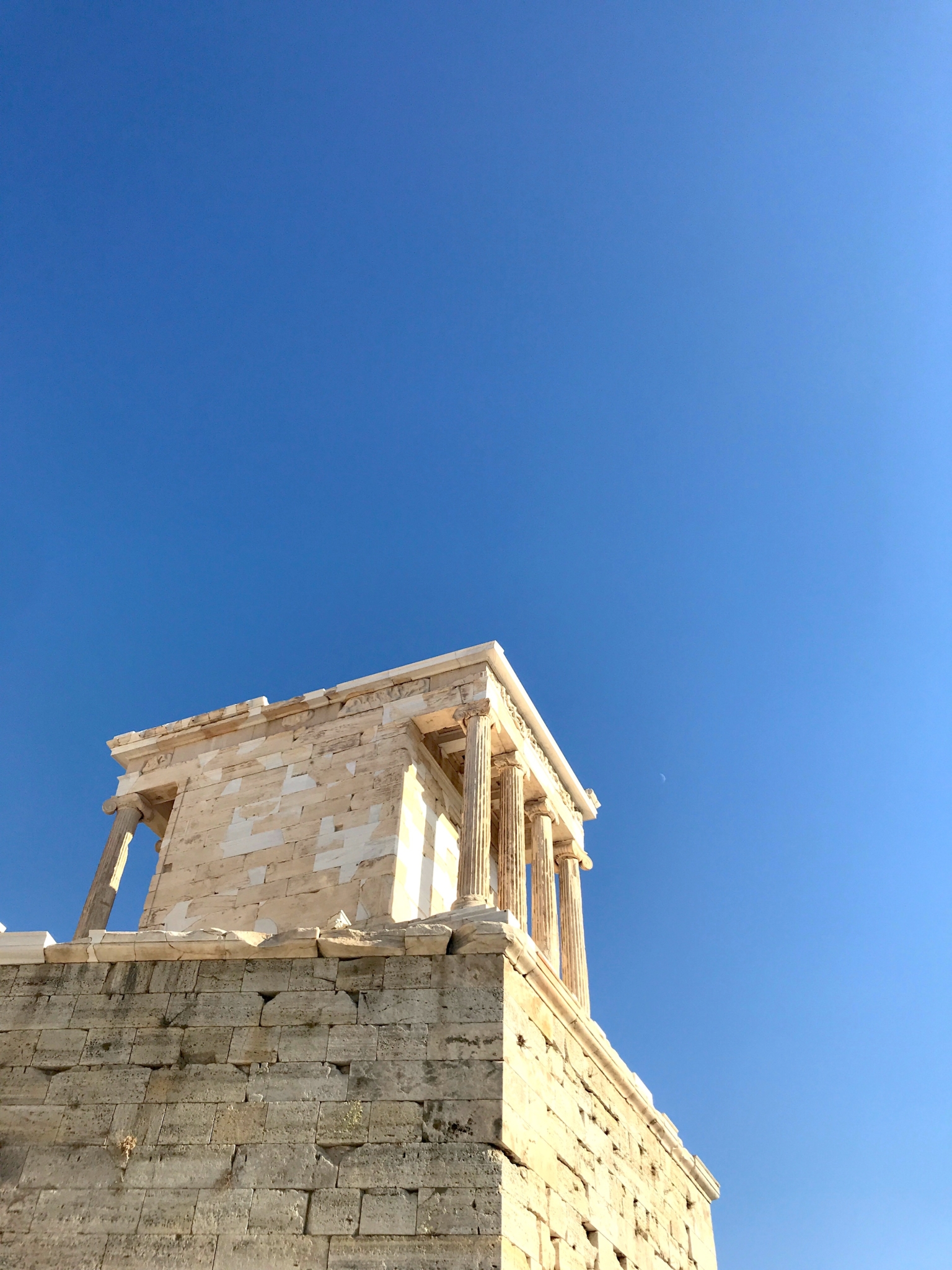 temple of nike at acropolis in athens