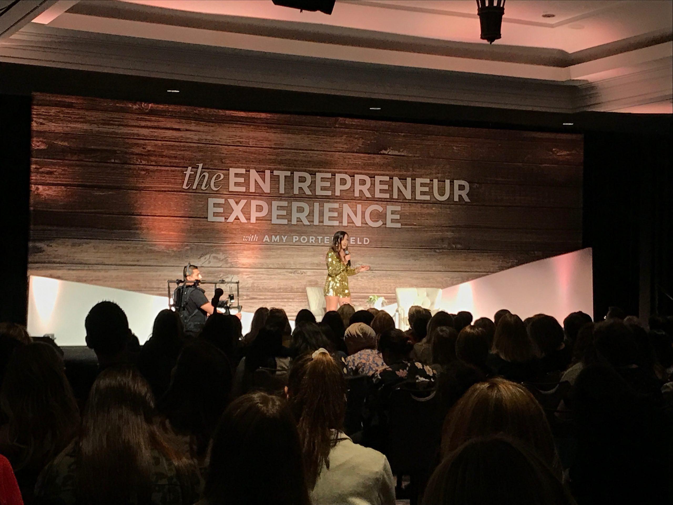 Tarzan Kay at the Amy Porterfield Entrepreneur Experience