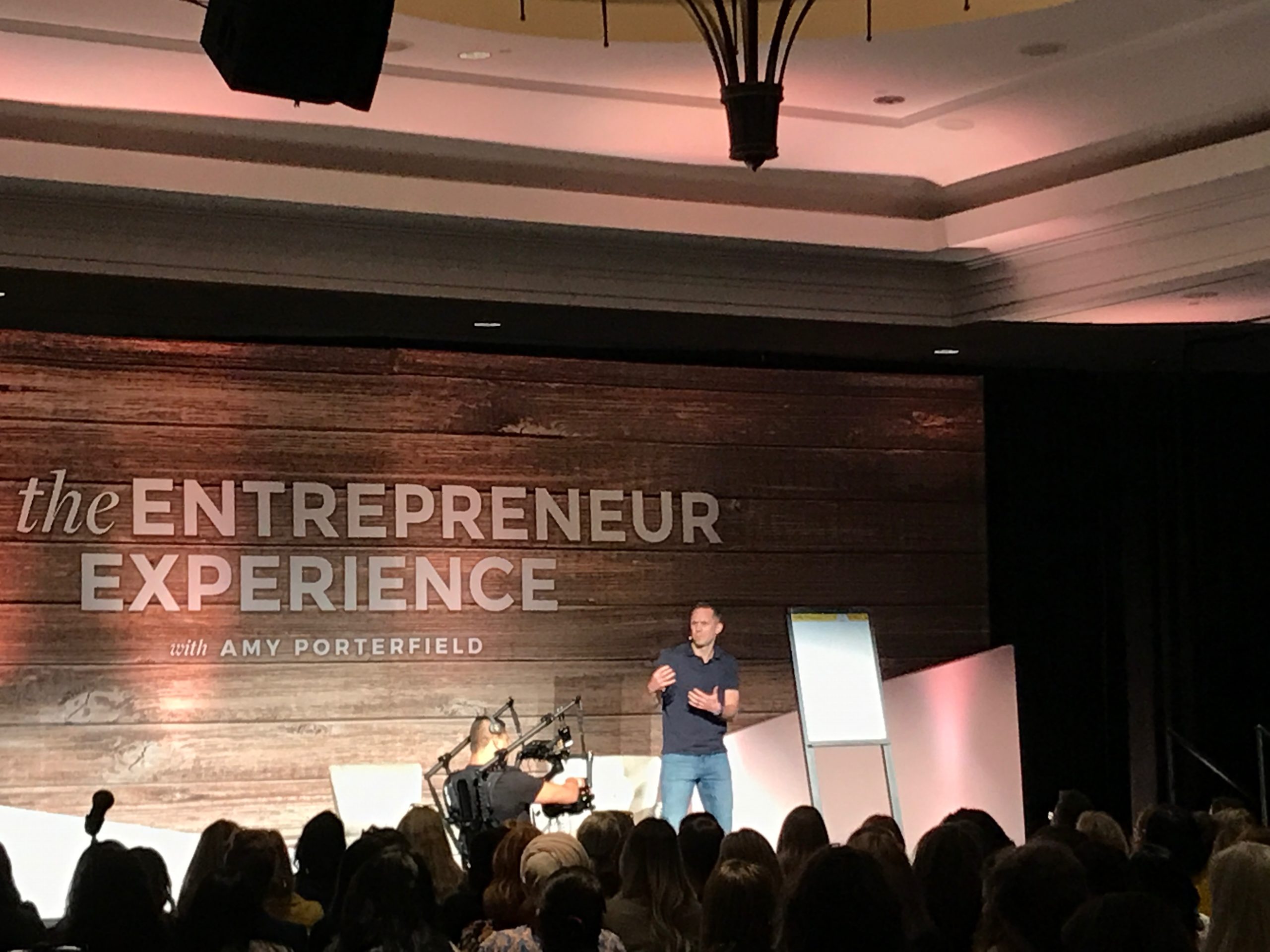 Stu McLaren at the Amy Porterfield Entrepreneur Experience