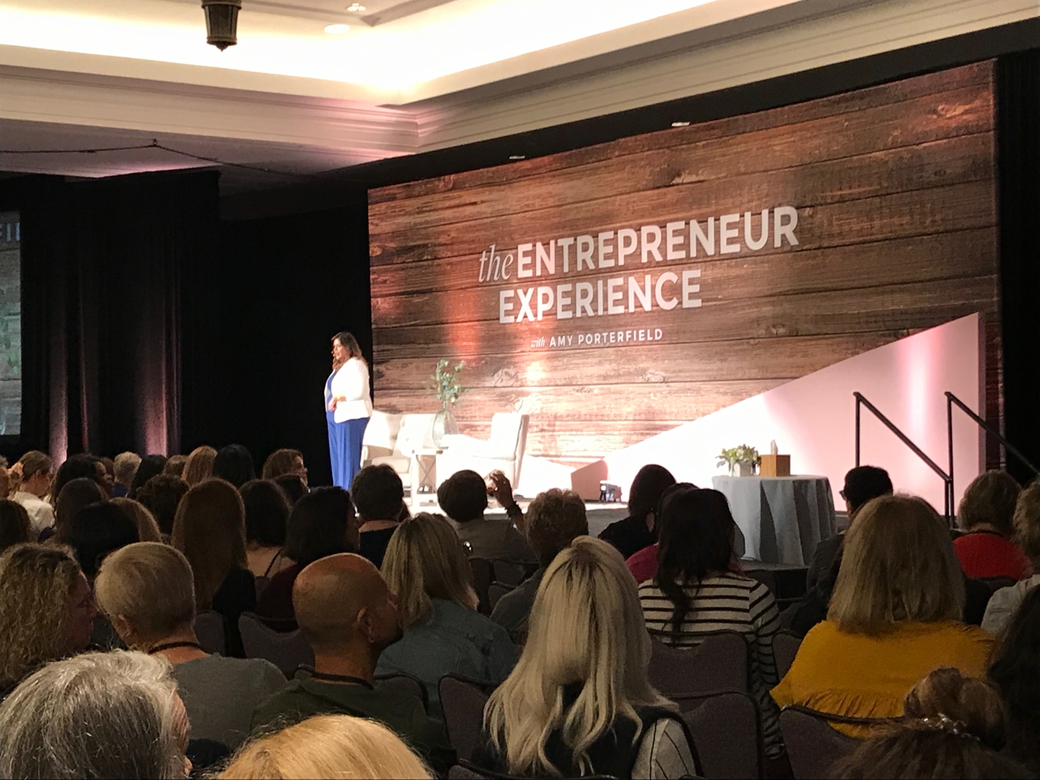 Gina Gomez at the Amy Porterfield Entrepreneur Experience