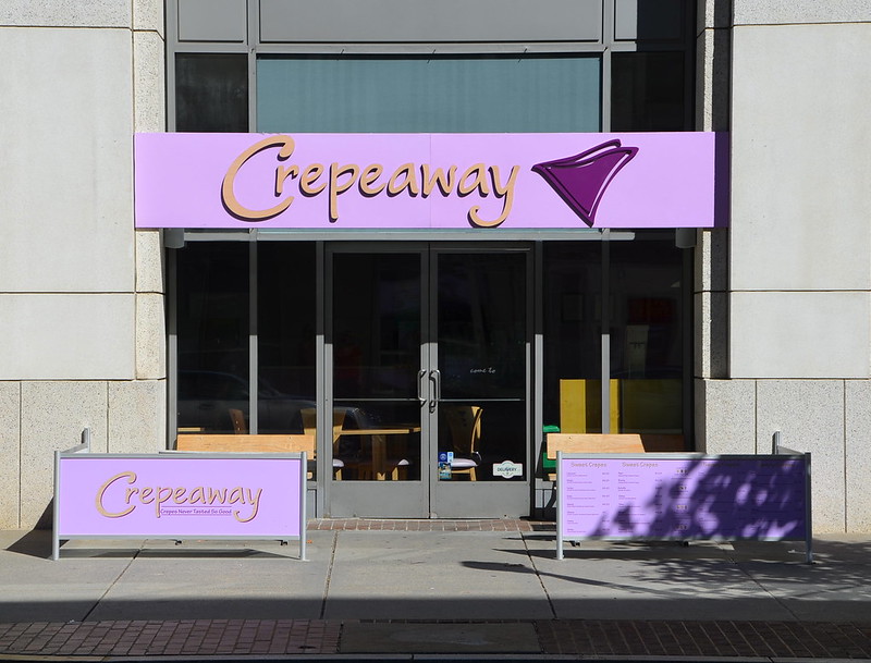 Exterior of Crepeaway on L St NW