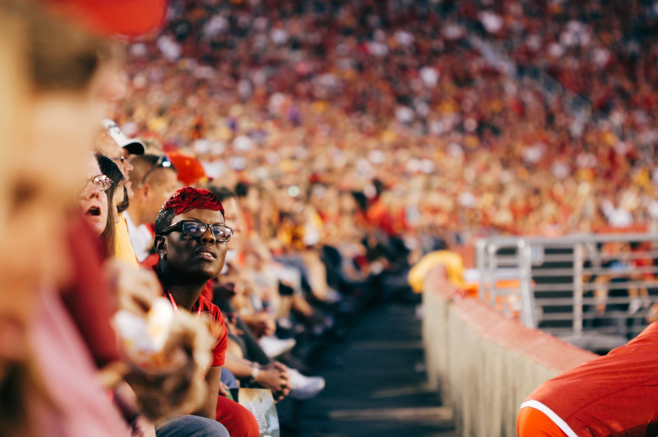 UF Crowd at football stadium 