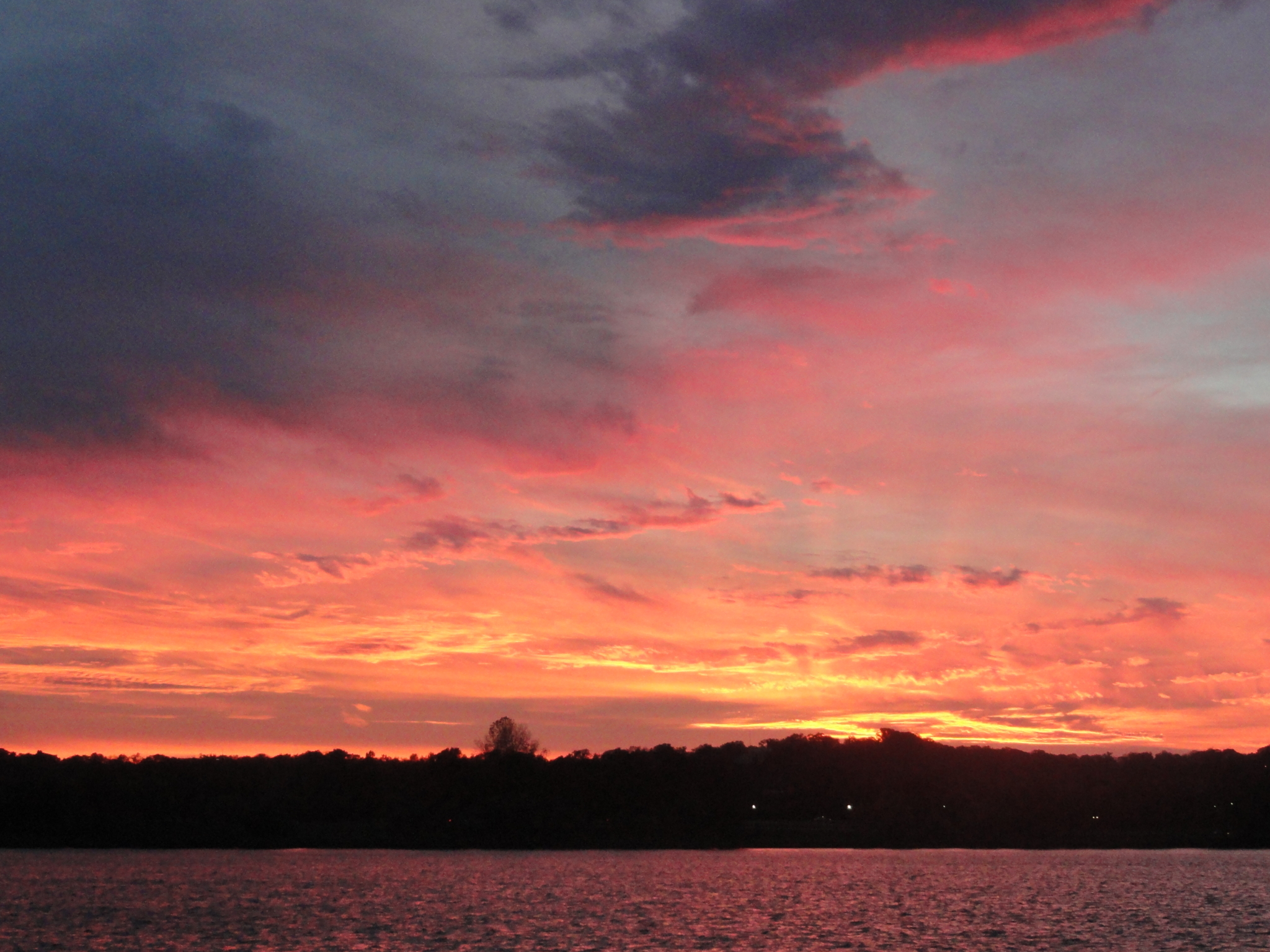 Sunset Over Potomac River