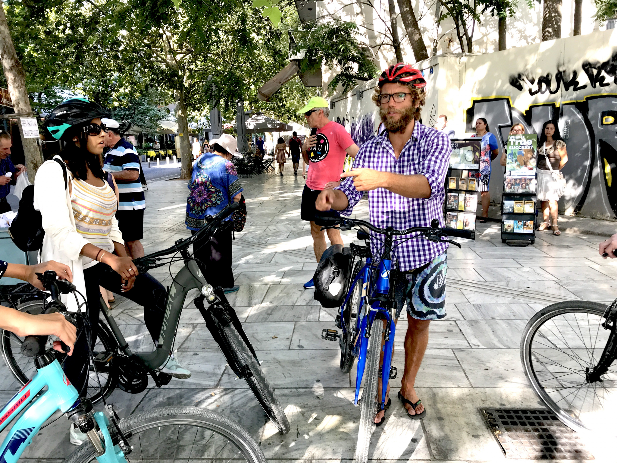 bike tour in athens greece