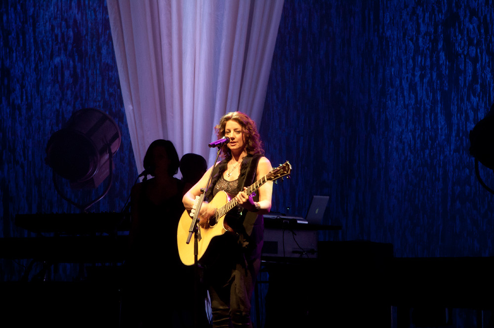 Sarah McLachlan performing