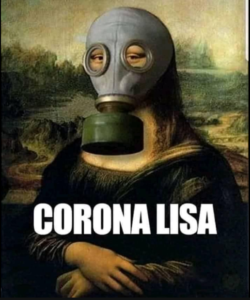 Coronavirus Memes Mona Lisa