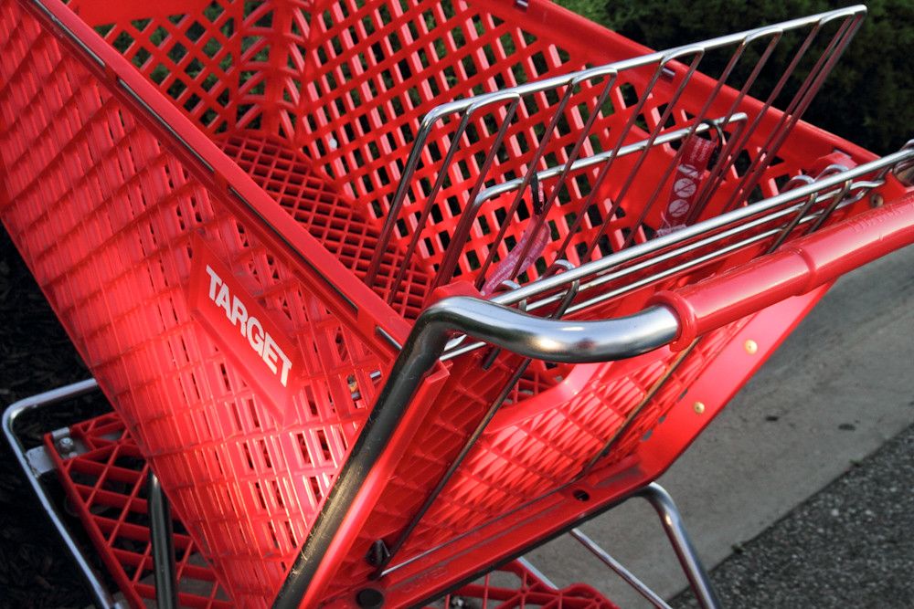 Target shopping cart