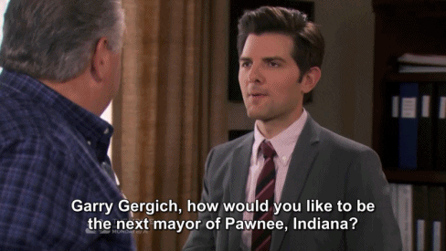 Ben Wyatt asks Garry to be the mayor of Pawnee