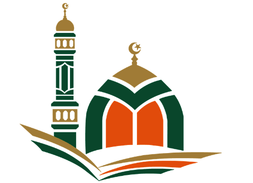 The Tawba Islamic Center logo features an illustrated graphic of the building.