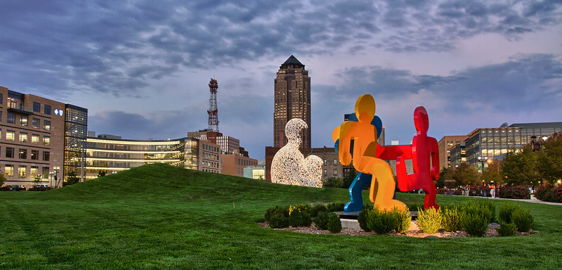 Des Moines Pappajohn Sculpture Park