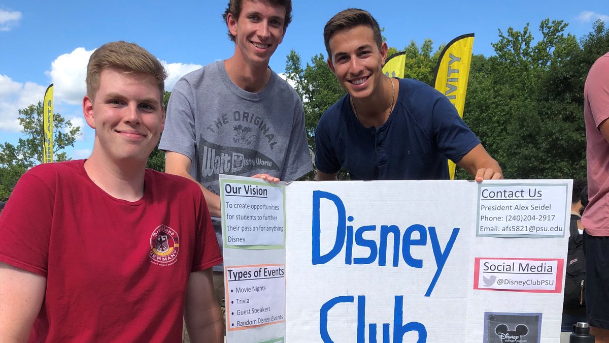 disney clubs at penn state