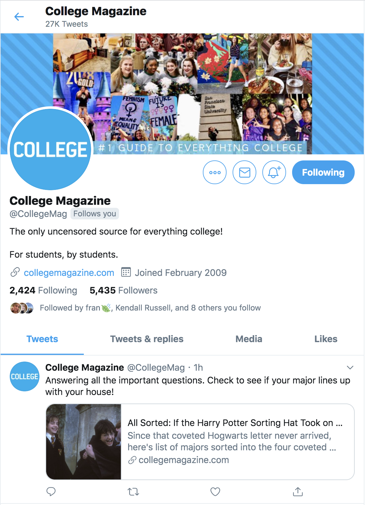 @collegemagazine