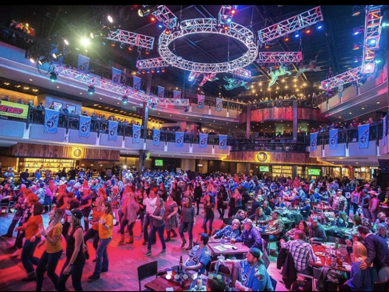 people line dancing