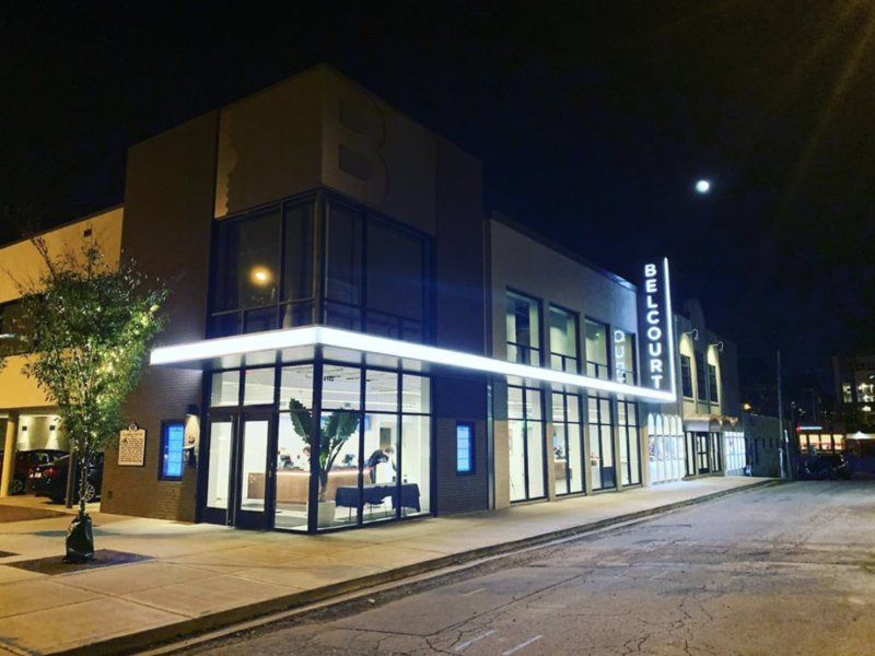 the outside of Belcourt Theatre