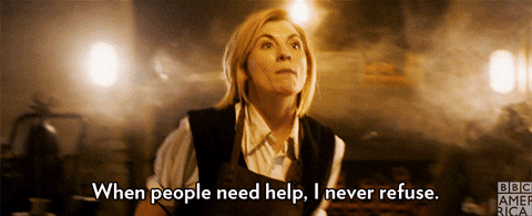 13th doctor wanting to help people