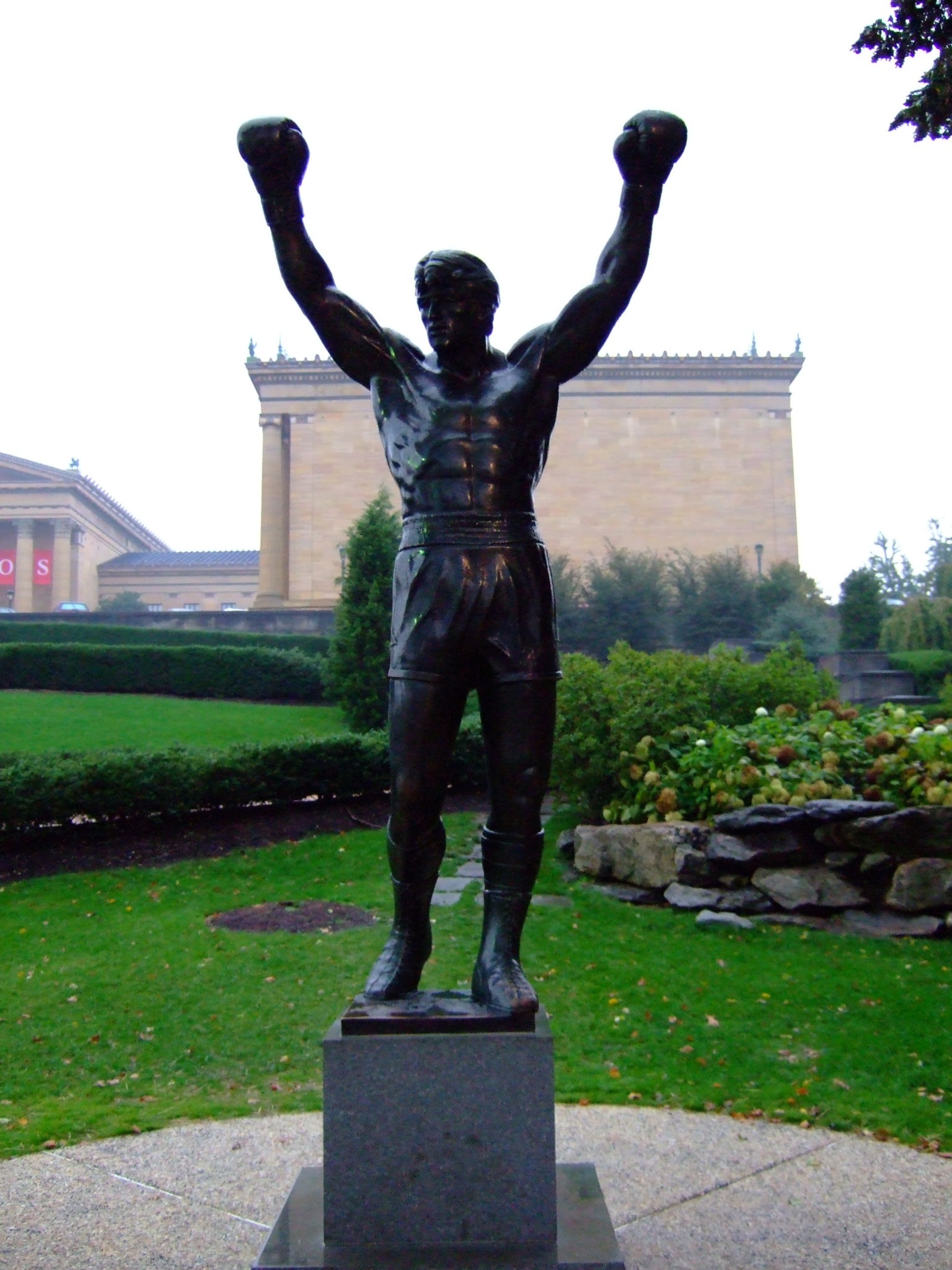 Rocky Statue