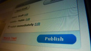 Publish Button