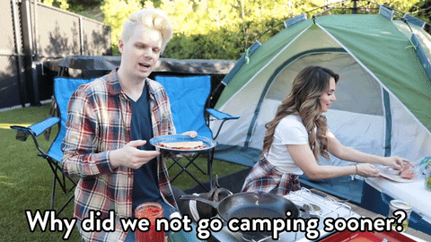 Camping GIF